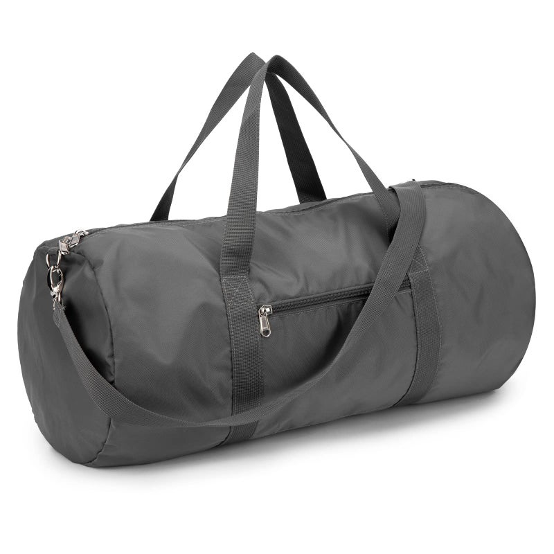 Vorspack Small Duffel Bag 20 Inches Foldable Gym Bag for Men Women Duffle Bag Lightweight with Inner Pocket for Travel Sports - Grey - Image 1